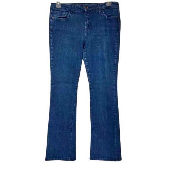 TOMMY HILFIGER Classic Boot Cut Jeans Womens 12 Regular - Picture 3 of 13